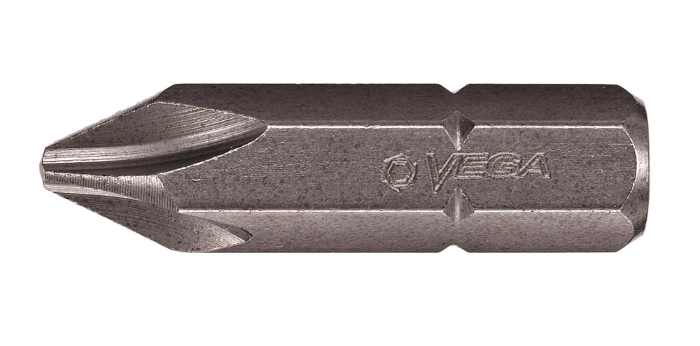 Vega Phillips #2 Insert Bit x 1-1/4&#34; - 5/16 Hex Shank<span class=' ItemWarning' style='display:block;'>Item is usually in stock, but we&#39;ll be in touch if there&#39;s a problem<br /></span>