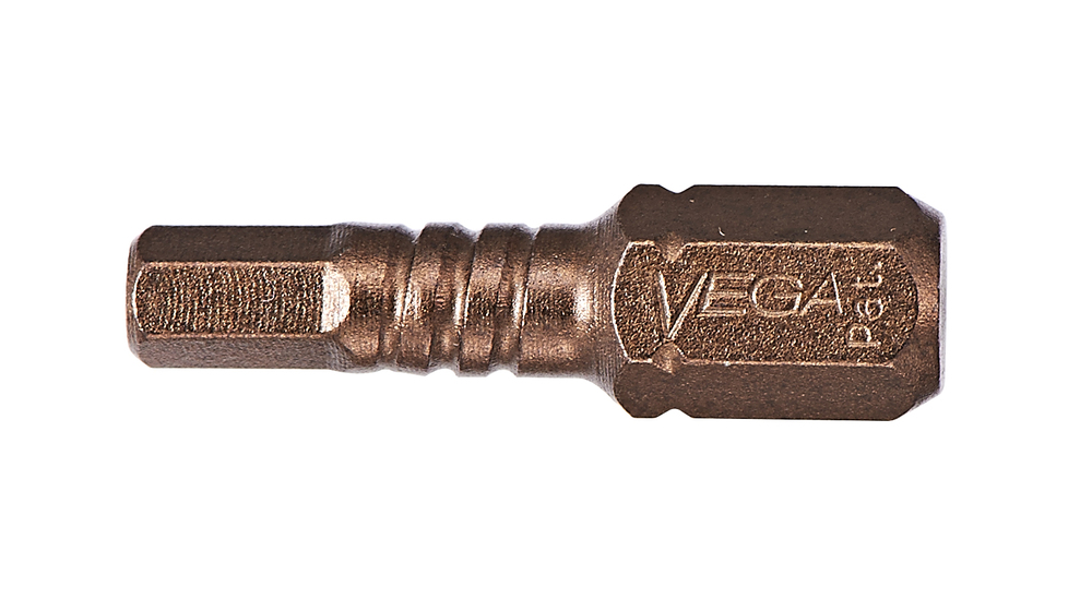 Vega Impactech Hex 3/16 Insert Bit x 1&#34;<span class=' ItemWarning' style='display:block;'>Item is usually in stock, but we&#39;ll be in touch if there&#39;s a problem<br /></span>