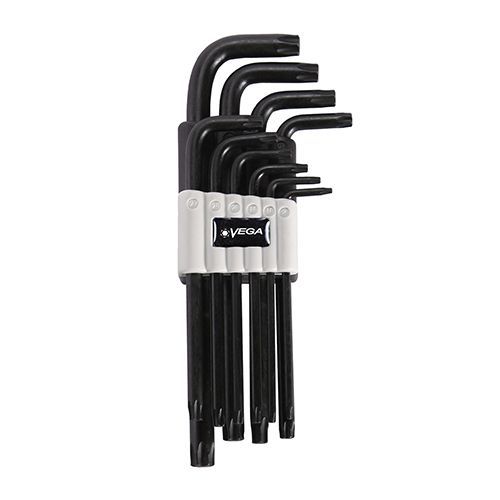 Vega 10pc Torx L-Key Set (Long)<span class=' ItemWarning' style='display:block;'>Item is usually in stock, but we&#39;ll be in touch if there&#39;s a problem<br /></span>