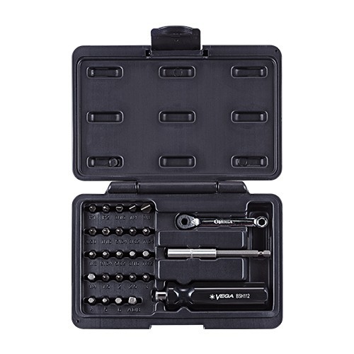 Vega 27pc Bit & Hand Driver Set w/ Ratchet<span class=' ItemWarning' style='display:block;'>Item is usually in stock, but we&#39;ll be in touch if there&#39;s a problem<br /></span>