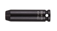 Vega Industries MSP111322 - Vega 1/4 Sq Dr 11/32 Spring Mag Impact Socket Long Length