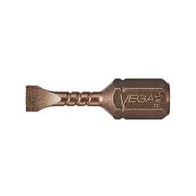 Vega Industries P125F08A - Vega Impactech Slotted 8-10 Insert Bit x 1"