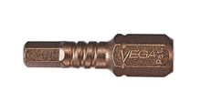 Vega Industries P125H1264A - Vega Impactech Hex 3/16 Insert Bit x 1"