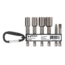 Vega Industries V4N2B2 - Vega 6pc Driver Bit & NutSetter Set