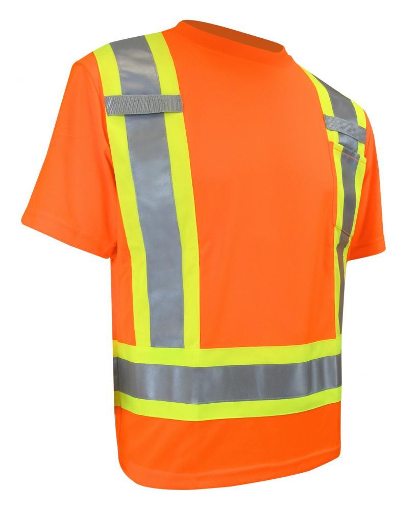 SHORT SLEEVE T-SHIRT WITH REFLECTIVE STRIPES<span class=' ItemWarning' style='display:block;'>Item is usually in stock, but we&#39;ll be in touch if there&#39;s a problem<br /></span>