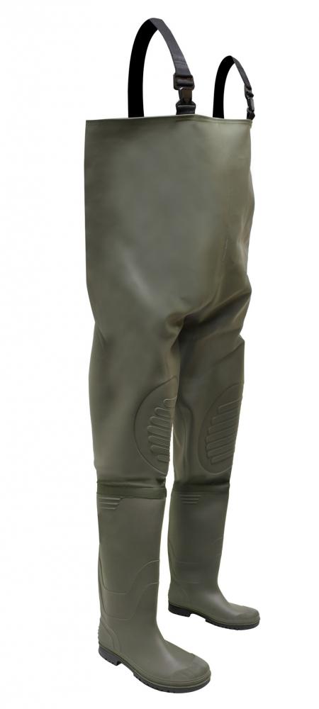 PVC/POLYESTER CHEST WADER WITH PVC/NITRILE BOOTÂ <span class=' ItemWarning' style='display:block;'>Item is usually in stock, but we&#39;ll be in touch if there&#39;s a problem<br /></span>