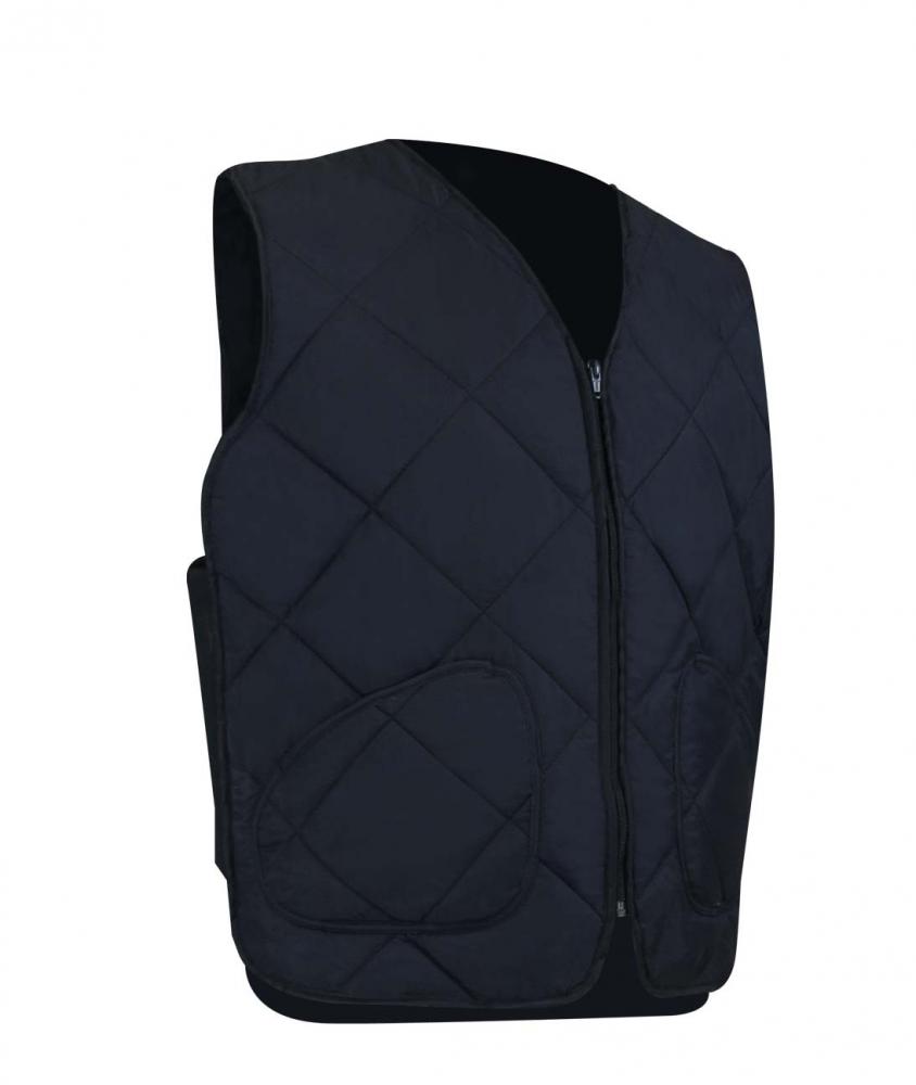 QUILTED FLEECE LINED FREEZER VEST<span class=' ItemWarning' style='display:block;'>Item is usually in stock, but we&#39;ll be in touch if there&#39;s a problem<br /></span>