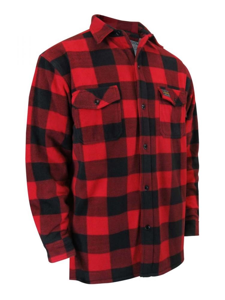 POLAR FLEECE SHIRT LINED WITH SHERPA. REGULAR PLASTIC BUTTONS<span class=' ItemWarning' style='display:block;'>Item is usually in stock, but we&#39;ll be in touch if there&#39;s a problem<br /></span>