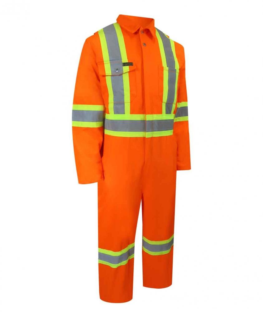 UNLINED COVERALL WITH ZIPPER ON THE LEGS AND REFLECTIVE STRIPES. IMPROVED VERSION<span class=' ItemWarning' style='display:block;'>Item is usually in stock, but we&#39;ll be in touch if there&#39;s a problem<br /></span>