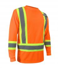 Jackfield 10-665R-O-S - LONG SLEEVE T-SHIRT WITH REFLECTIVE STRIPES
