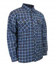 Jackfield 70-250-S - QUILTED FLANNEL SHIRT WITH RUSTPROOF SNAPS