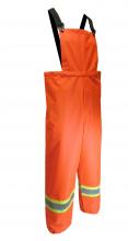 Jackfield 80-204P-S - OXFORD POLYESTER BIB PANTS WITH REFLECTIVE STRIPES