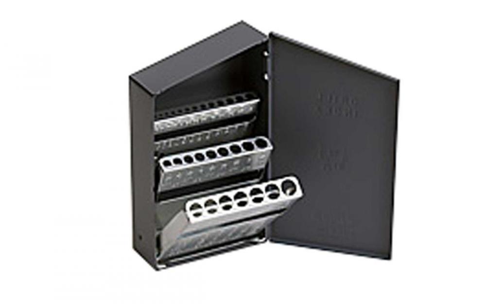 STM Premium 29 slot 1/16&#34; - 1/2&#34; Empty Metal Screw Machine Length Drill Set Case<span class=' ItemWarning' style='display:block;'>Item is usually in stock, but we&#39;ll be in touch if there&#39;s a problem<br /></span>