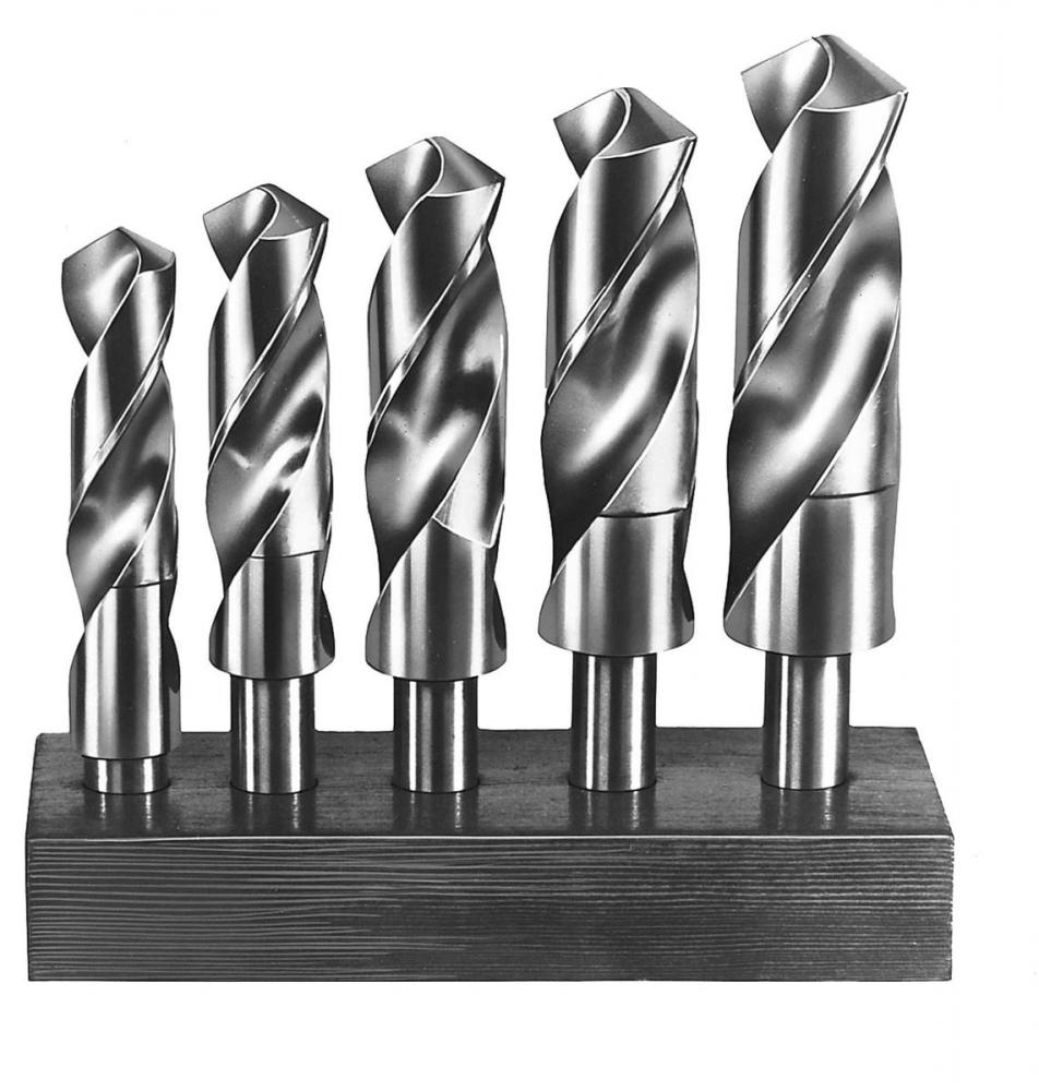 STM Premium 1&#34; - 2&#34; 5pc Cobalt 3/4&#34; Reduced Shank Drill Set<span class=' ItemWarning' style='display:block;'>Item is usually in stock, but we&#39;ll be in touch if there&#39;s a problem<br /></span>