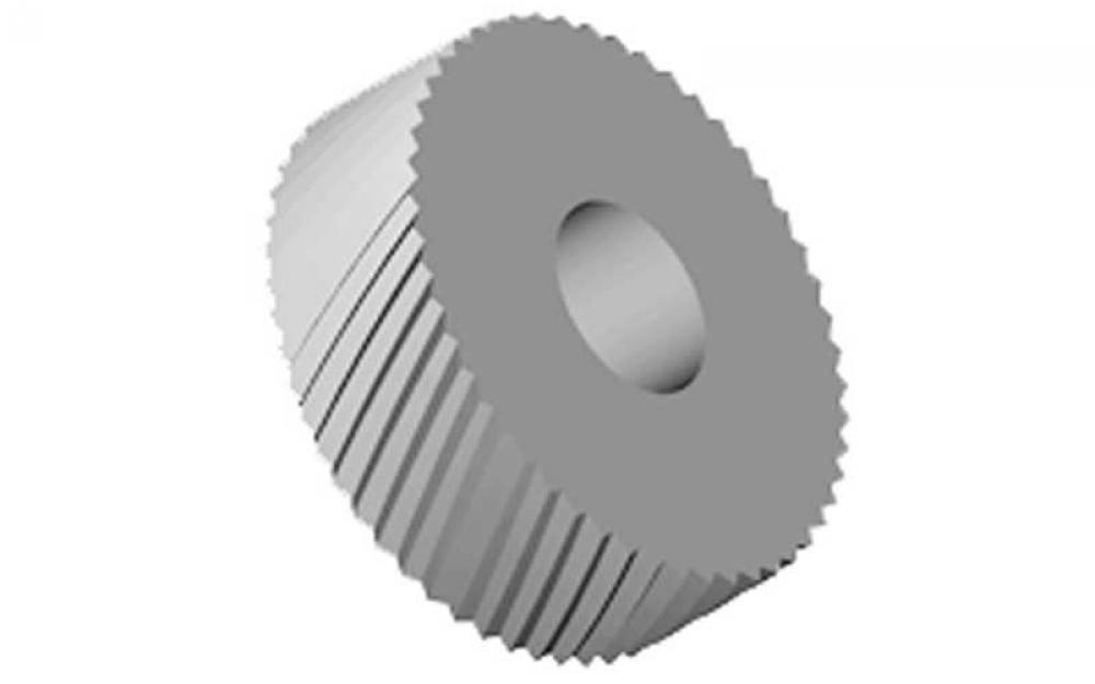 Narex 20mm x 10mm x 6mm 20 x 1 Pitch Diagonal Left Hand Coarse Knurling Wheel<span class=' ItemWarning' style='display:block;'>Item is usually in stock, but we&#39;ll be in touch if there&#39;s a problem<br /></span>