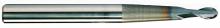 Sowa Tool 101-973 - Sowa High Performance 2.0 x 60mm OAL 2 Flute Tapered Pencil Neck Ball Nose TiAlN
