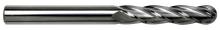 Sowa Tool 102-496 - Sowa High Performance 3/4 x 6" OAL 4 Flute Ball Nose Extra Long Length Bright Fi