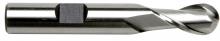 Sowa Tool 103-406 - Sowa High Performance 1 x 4-3/4" OAL 2 Flute Ball Nose Regular Length Bright Fin