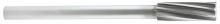 Sowa Tool 110-280 - Quality Import  11/16 x 9 OAL Right Hand Flute Straight Shank HSS Chucking Reame