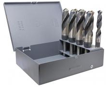 Sowa Tool 113-918 - STM Premium 1-1/16" - 1-1/2" 8pc HSS 1/2" Reduced Shank Drill Set
