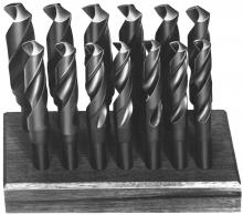 Sowa Tool 113-927 - STM Premium 17/32" - 1" 13pc Cobalt 1/2" Reduced Shank Drill Set