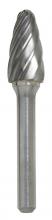 Sowa Tool 170-344 - STM SF-7FM 3/4" x 1/4" Shank Tree Radius Carbide Alumacut Burr