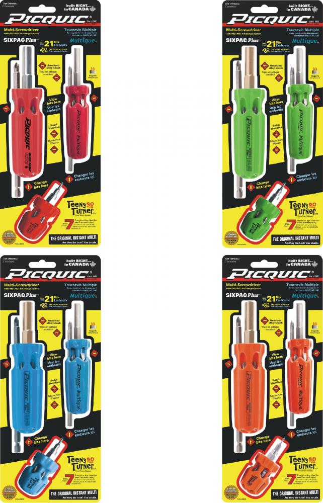 SIXPAC Plus/Multique/Teeny Turner Multibit Driver Combo Pack Asst<span class=' ItemWarning' style='display:block;'>Item is usually in stock, but we&#39;ll be in touch if there&#39;s a problem<br /></span>