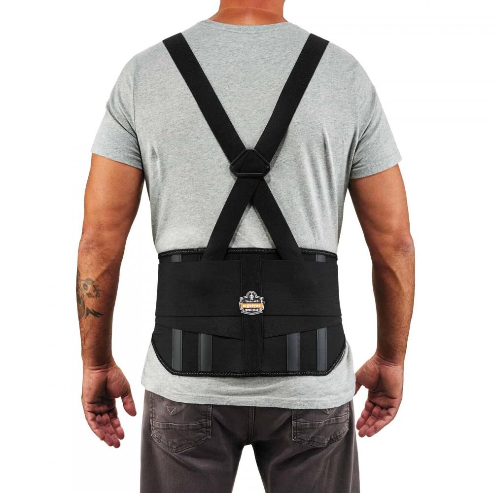 1600 S Black Standard Elastic Back Support<span class=' ItemWarning' style='display:block;'>Item is usually in stock, but we&#39;ll be in touch if there&#39;s a problem<br /></span>