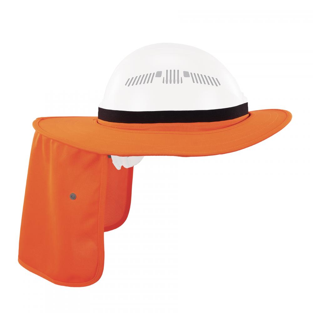 6661 Orange Universal Hard Hat Brim - Neck Shade<span class=' ItemWarning' style='display:block;'>Item is usually in stock, but we&#39;ll be in touch if there&#39;s a problem<br /></span>