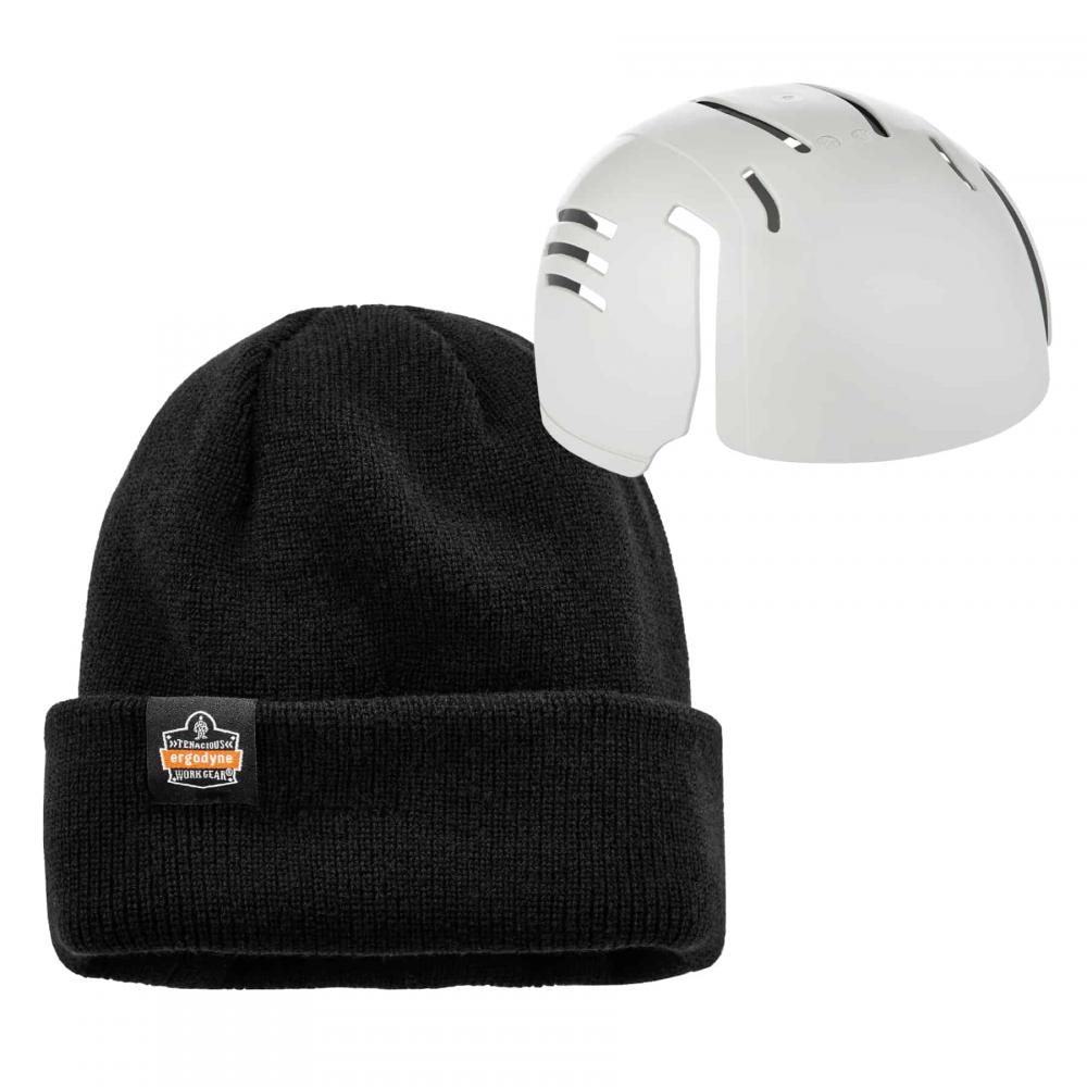 6811ZI Black Rib Knit Hat Bump Cap Insert<span class=' ItemWarning' style='display:block;'>Item is usually in stock, but we&#39;ll be in touch if there&#39;s a problem<br /></span>