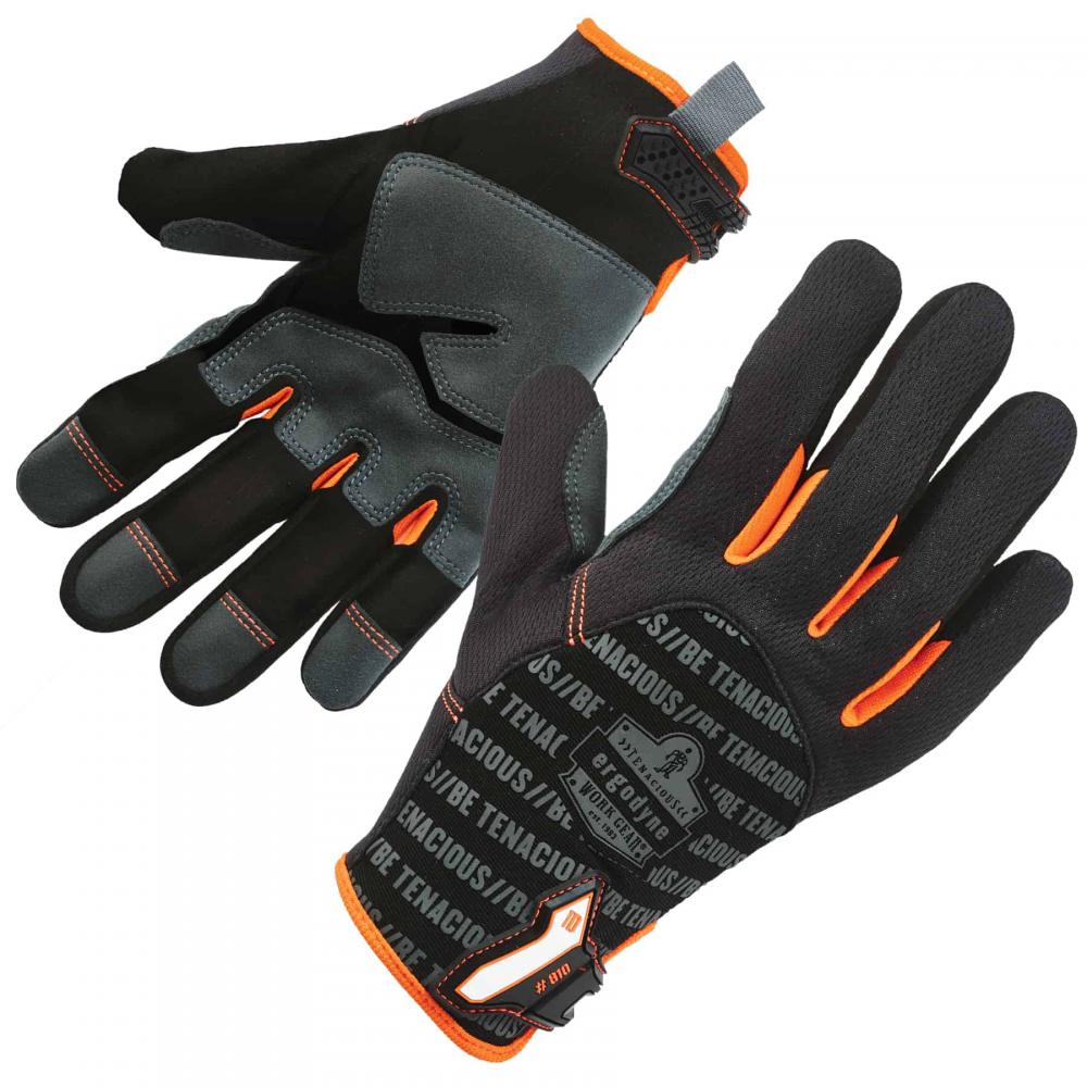 810 L Black Reinforced Utility Gloves<span class=' ItemWarning' style='display:block;'>Item is usually in stock, but we&#39;ll be in touch if there&#39;s a problem<br /></span>