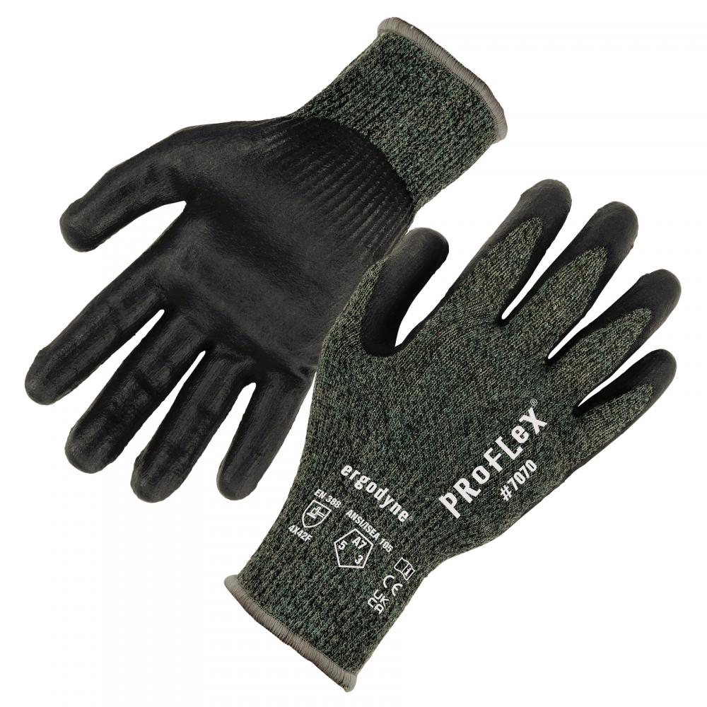 7070 1-pair S Green ANSI A7 Nitrile Coated CR Gloves<span class=' ItemWarning' style='display:block;'>Item is usually in stock, but we&#39;ll be in touch if there&#39;s a problem<br /></span>