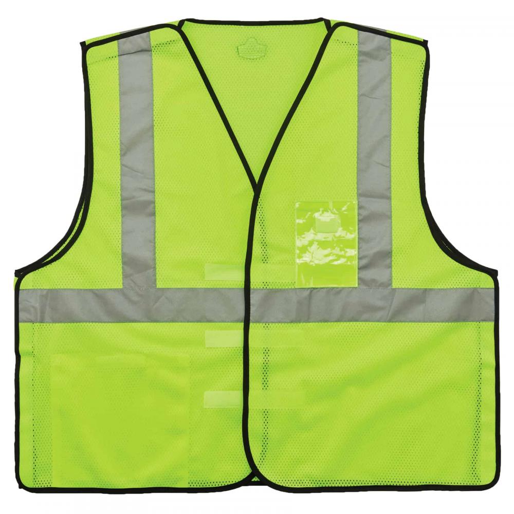 8216BA 2XL/3XL Lime Class 2 Breakaway Mesh Vest - ID Holder<span class=' ItemWarning' style='display:block;'>Item is usually in stock, but we&#39;ll be in touch if there&#39;s a problem<br /></span>