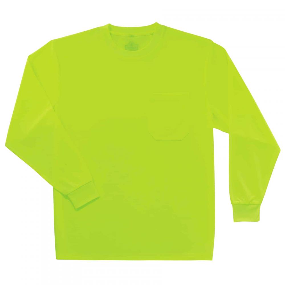 8091 S Lime Non-Certified Hi-Vis Long Sleeve Shirt<span class=' ItemWarning' style='display:block;'>Item is usually in stock, but we&#39;ll be in touch if there&#39;s a problem<br /></span>