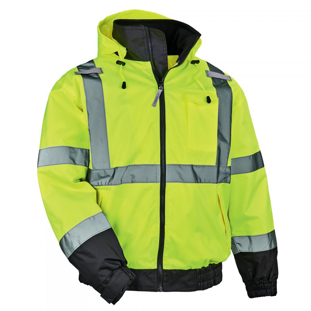 8379 4XL Lime 3-in-1 Hi-Vis Winter Bomber Jacket<span class=' ItemWarning' style='display:block;'>Item is usually in stock, but we&#39;ll be in touch if there&#39;s a problem<br /></span>