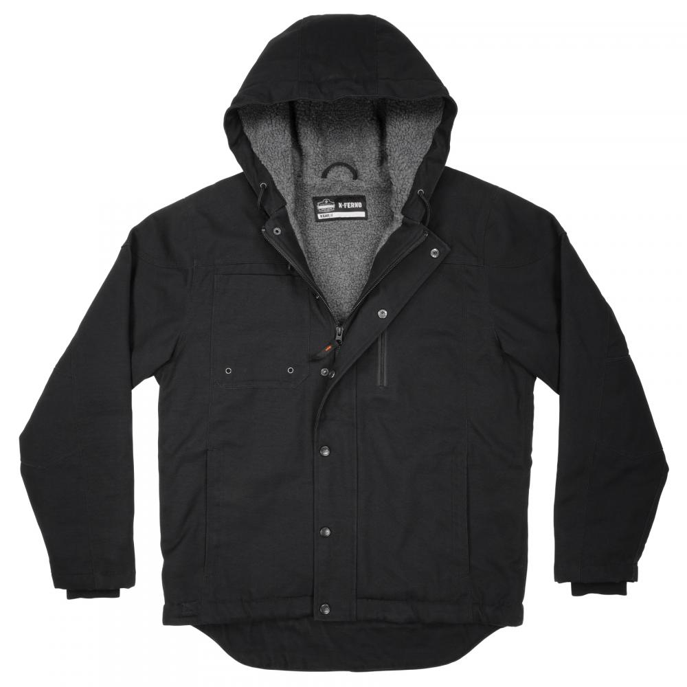 6468 4XL Black Duck Canvas Work Jacket<span class=' ItemWarning' style='display:block;'>Item is usually in stock, but we&#39;ll be in touch if there&#39;s a problem<br /></span>