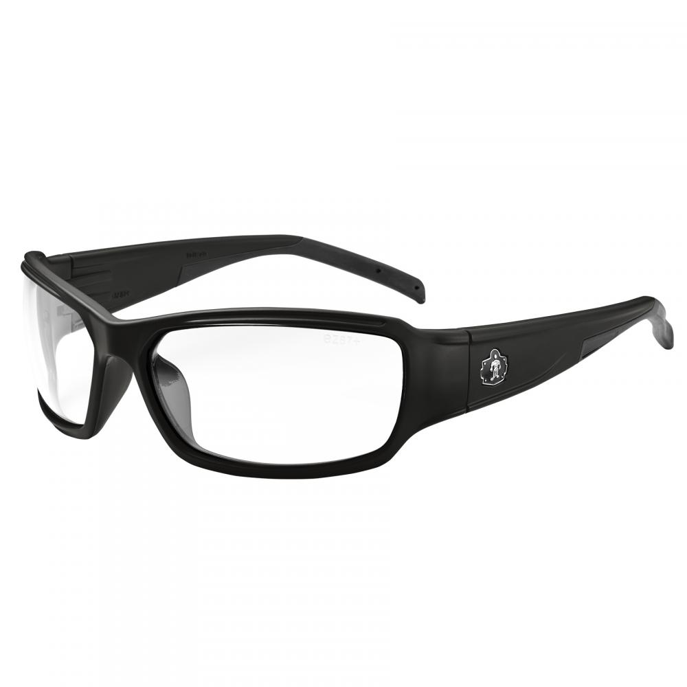 THOR-AFAS Matte Black Frame Clear Lens Safety Glasses - AFAS<span class=' ItemWarning' style='display:block;'>Item is usually in stock, but we&#39;ll be in touch if there&#39;s a problem<br /></span>