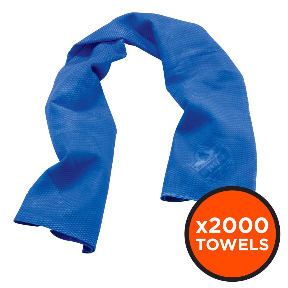 6602 Pallet of 2000 Blue Evaporative Cooling Towel - PVA<span class=' ItemWarning' style='display:block;'>Item is usually in stock, but we&#39;ll be in touch if there&#39;s a problem<br /></span>