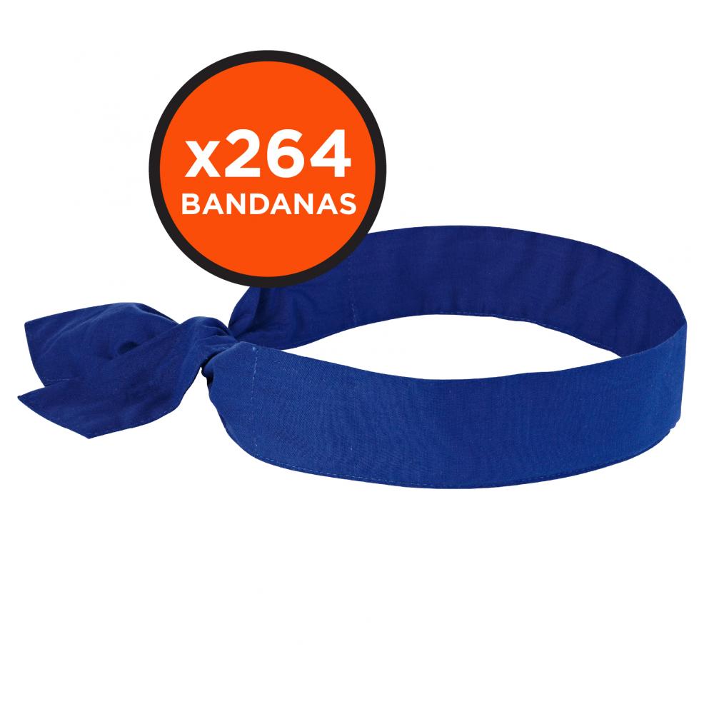 6700 Case of 264 Blue Cooling Bandana Headband - Polymer - Tie<span class=' ItemWarning' style='display:block;'>Item is usually in stock, but we&#39;ll be in touch if there&#39;s a problem<br /></span>