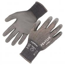 Ergodyne 10495 - 7044 1-pair XL Gray ANSI A4 PU Coated CR Gloves