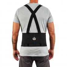 Ergodyne 11092 - 1650 S Black Elastic Back Support Brace