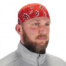 Ergodyne 12508 - 6630 Red Western High-Performance Terry Cloth Skull Cap