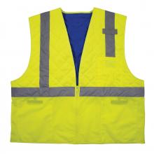 Ergodyne 12715 - 6668 XL Lime Class 2 Hi-Vis Safety Cooling Vest