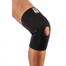 Ergodyne 16532 - 615 S Black Knee Sleeve - Open Patella Anterior Pad