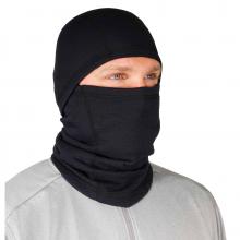 Ergodyne 16847 - 6847 Black FR Balaclava Face Mask - Dual Compliant