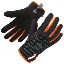 Ergodyne 17175 - 812 XL Black Standard Mechanics Gloves