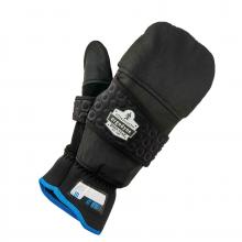Ergodyne 17343 - 816 M Black Thermal Flip-Top Gloves Mittens