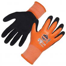 Ergodyne 17673 - 7551 1-pair M Orange ANS A5 Coated Waterproof CR Gloves