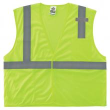 Ergodyne 21023 - 8210HL S/M Lime Class 2 Economy Mesh Vest - HL