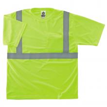 Ergodyne 21503 - 8289 M Lime Class 2 Hi-Vis T-Shirt